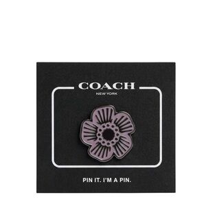 Coach Tea Rose Pin-NWT